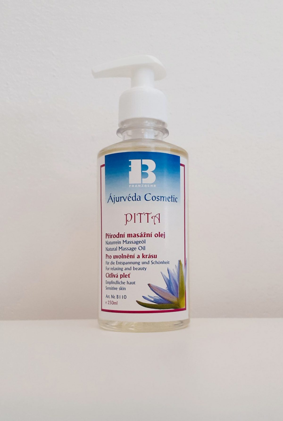 Obrázek produktu Ayurvédský masážní olej „Pitta“